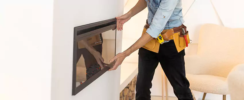 Metal Fireplace Installation in Rutland, Vermont
